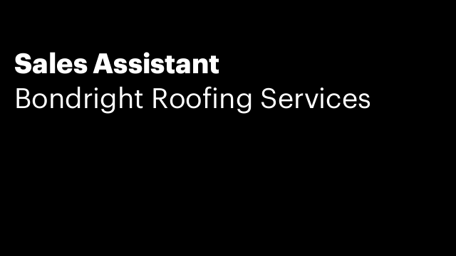 Sales Assistant