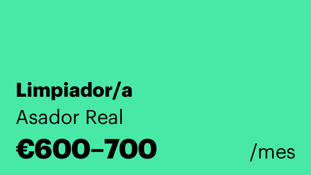Limpiador/a
