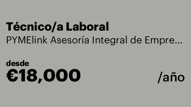 Técnico/a Laboral