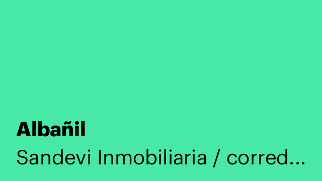 Albañil