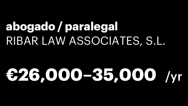abogado / paralegal