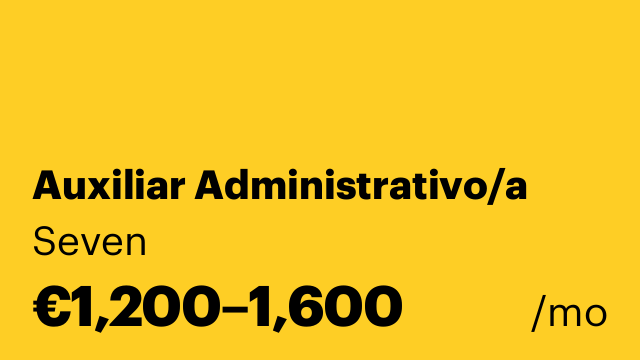 Auxiliar Administrativo/a