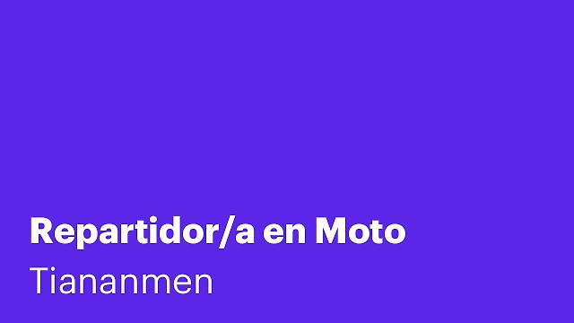 Repartidor/a en Moto