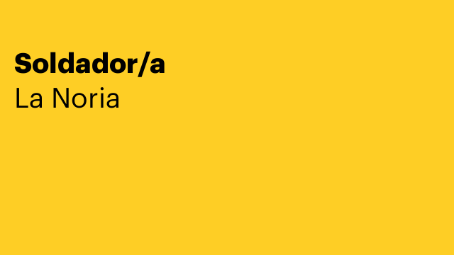 Soldador/a