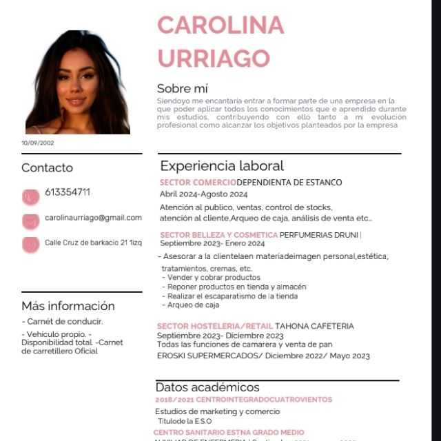 Candidate avatar