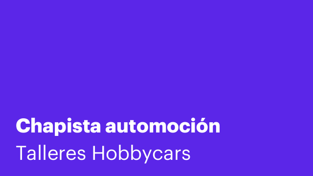 Chapista automoción