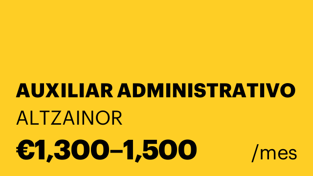 AUXILIAR ADMINISTRATIVO