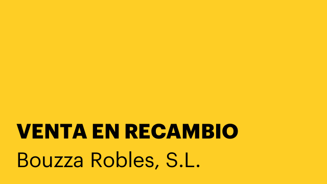 VENTA EN RECAMBIO