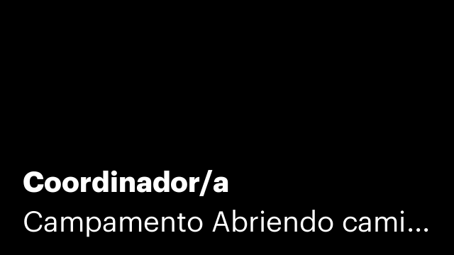 Coordinador/a