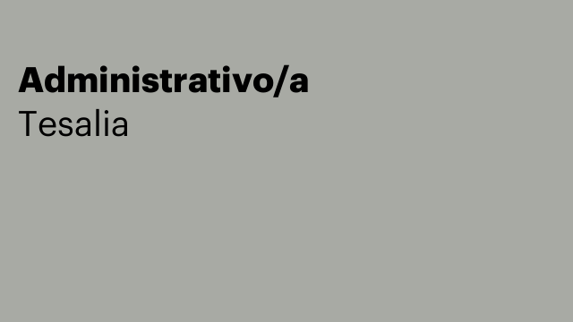 Administrativo/a