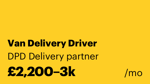 Van Delivery Driver