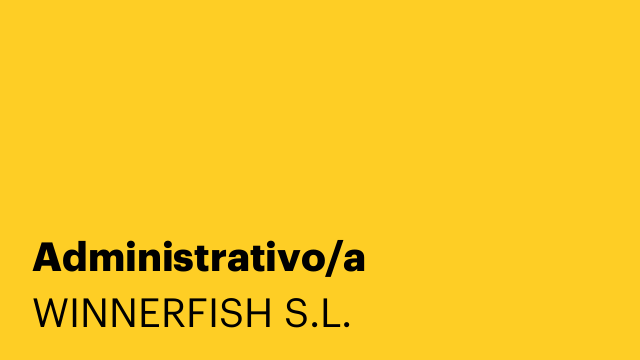 Administrativo/a
