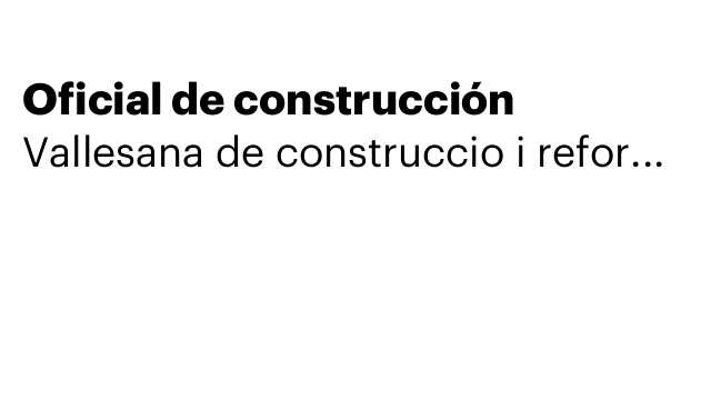 Oficial de construcción
