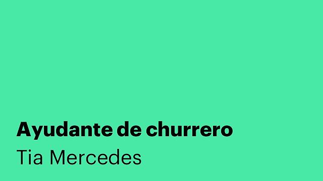 Ayudante de churrero