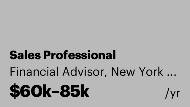 Sales Professional