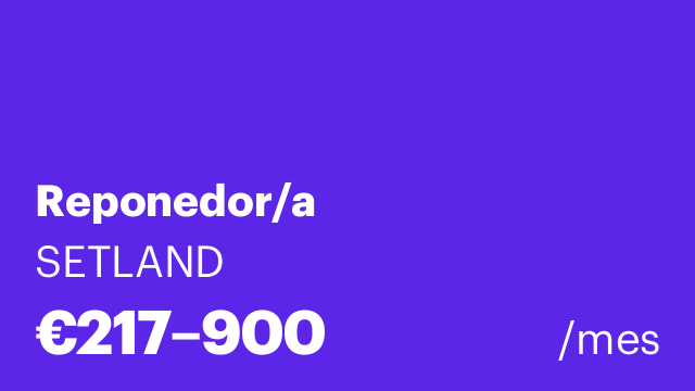 Reponedor/a