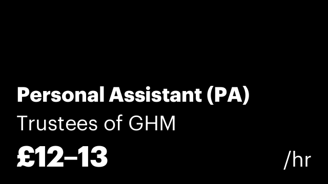 Personal Assistant (PA)
