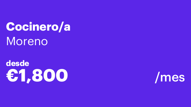 Cocinero/a