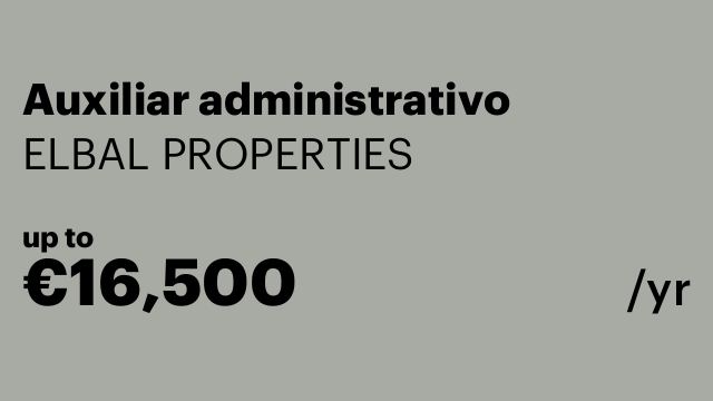 Auxiliar administrativo