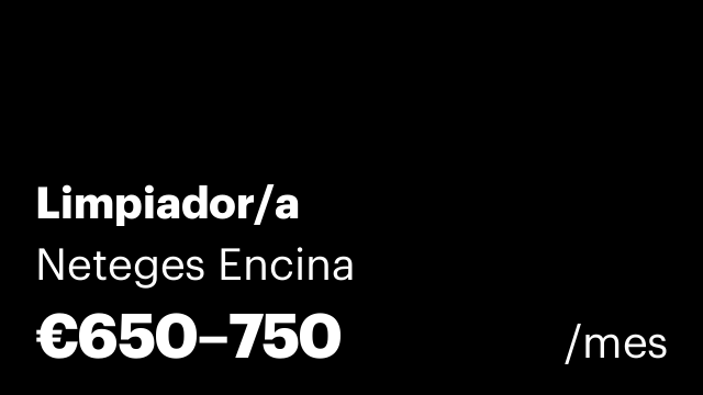 Limpiador/a