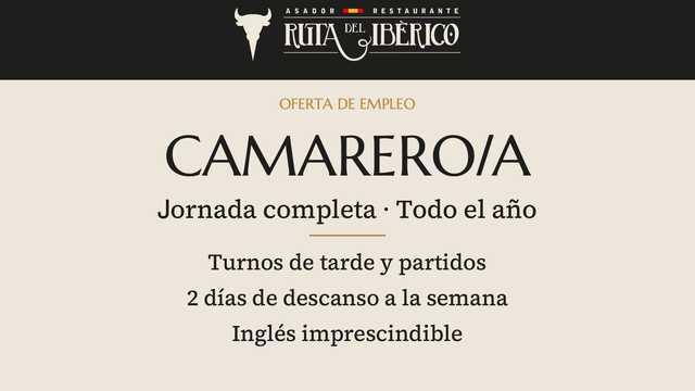 Camarero/a
