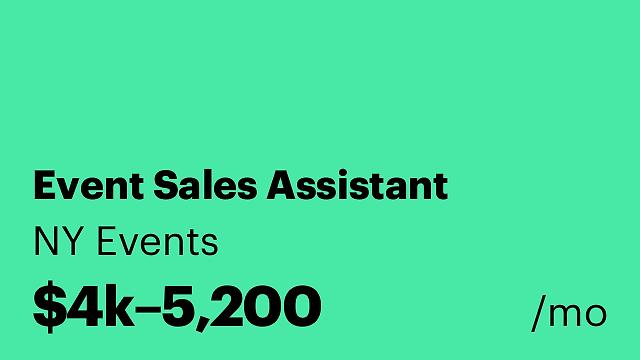Event Sales Assistant