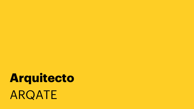 Arquitecto