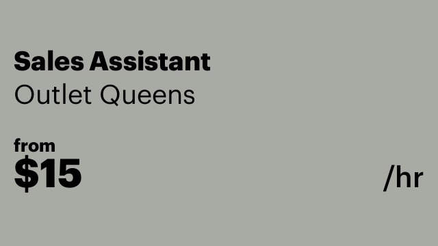 Sales Assistant