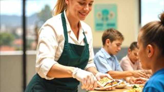 Auxiliar de comedor escolar