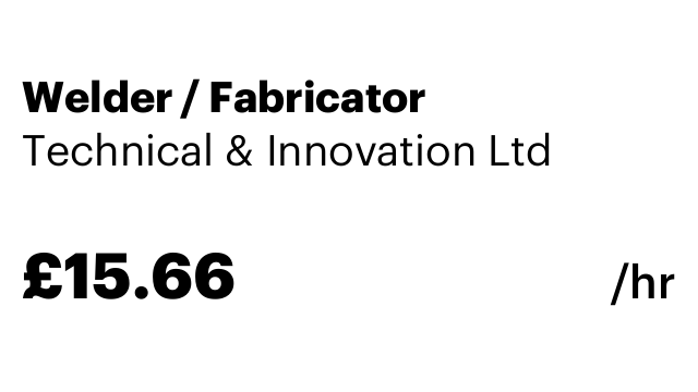 Welder / Fabricator