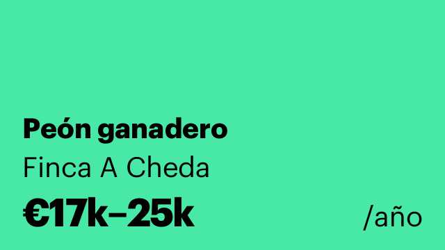 Peón ganadero