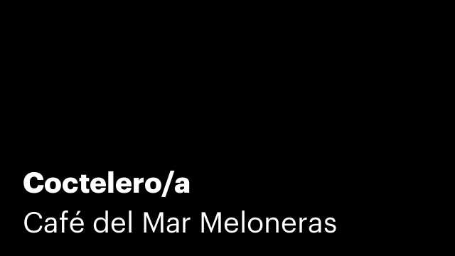 Coctelero/a