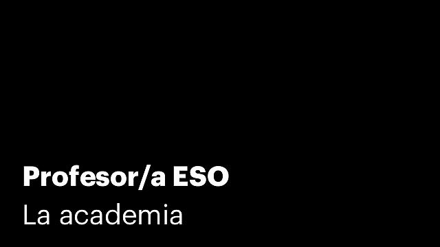 Profesor/a ESO