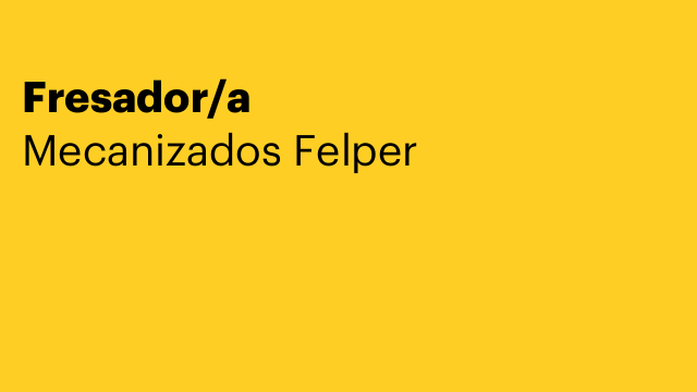 Fresador/a