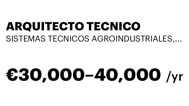ARQUITECTO TECNICO