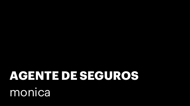 AGENTE DE SEGUROS