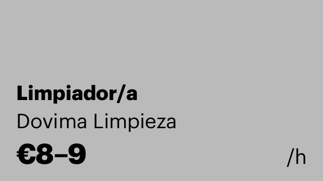 Limpiador/a