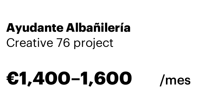 Ayudante Albañilería