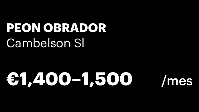 PEON OBRADOR