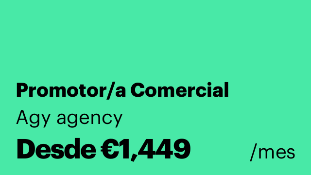 Promotor/a Comercial