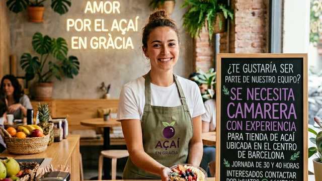 Camarero/a Experto en atencion al Cliente