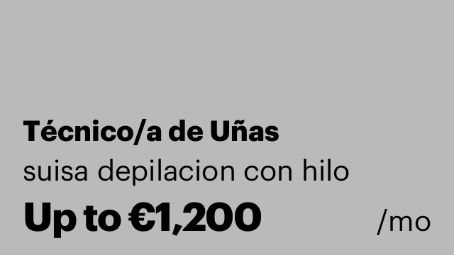 Técnico/a de Uñas