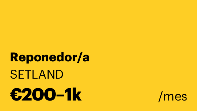 Reponedor/a