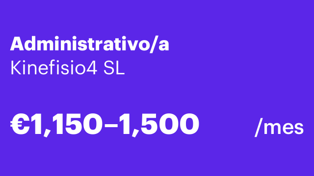 Administrativo/a