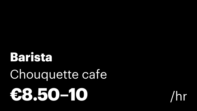 Barista