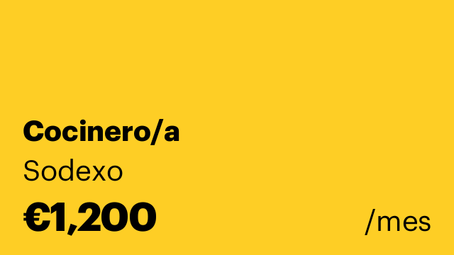 Cocinero/a