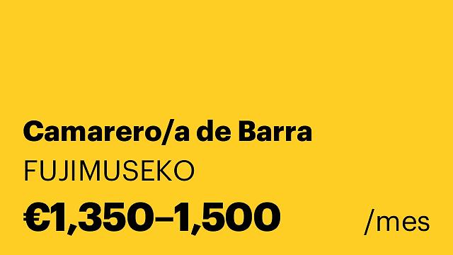 Camarero/a de Barra
