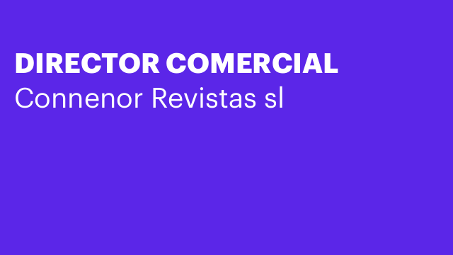 DIRECTOR COMERCIAL