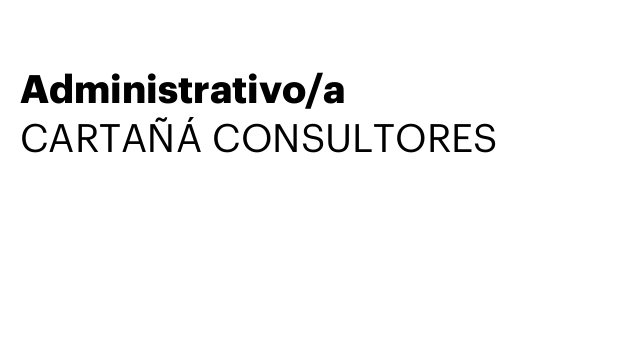 Administrativo/a