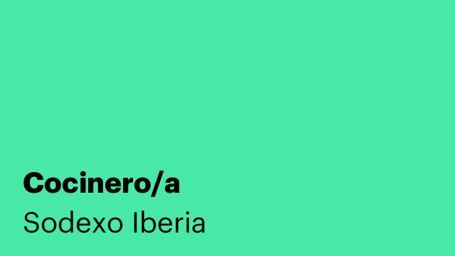 Cocinero/a